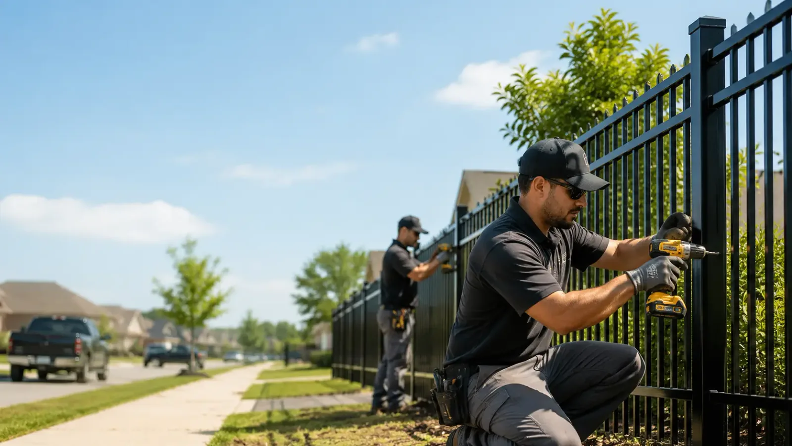 Metal Fence Installation in Middletown, CT